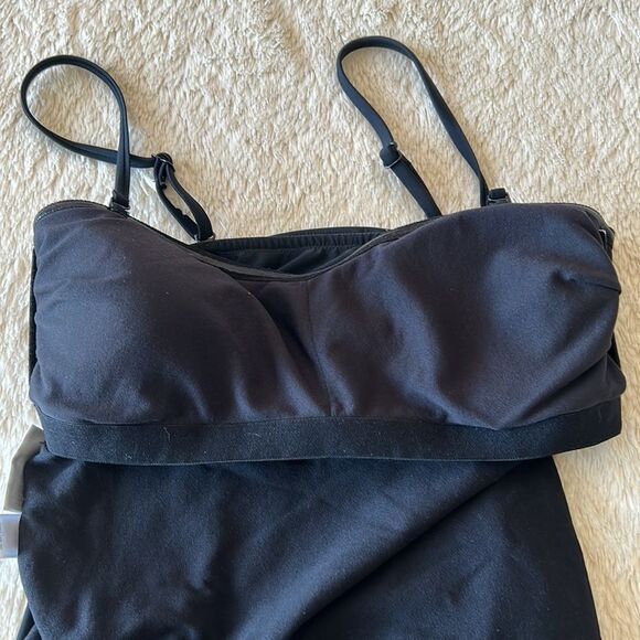 Croft and Barrow bathing suit top black size 12 - Picture 14 of 16